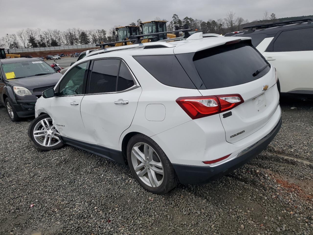 2018 Chevrolet Equinox VIN 2GNAXMEV8J6112217 Copart auction photo, front end damage thumbnail 2