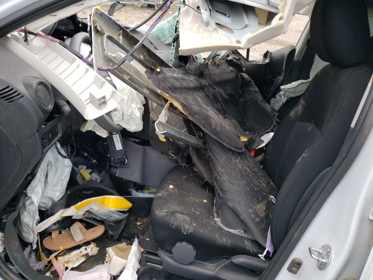 2022 Mitsubishi Mirage VIN ML32FUFJ5NHF01057 Copart auction photo, all over damage thumbnail 5