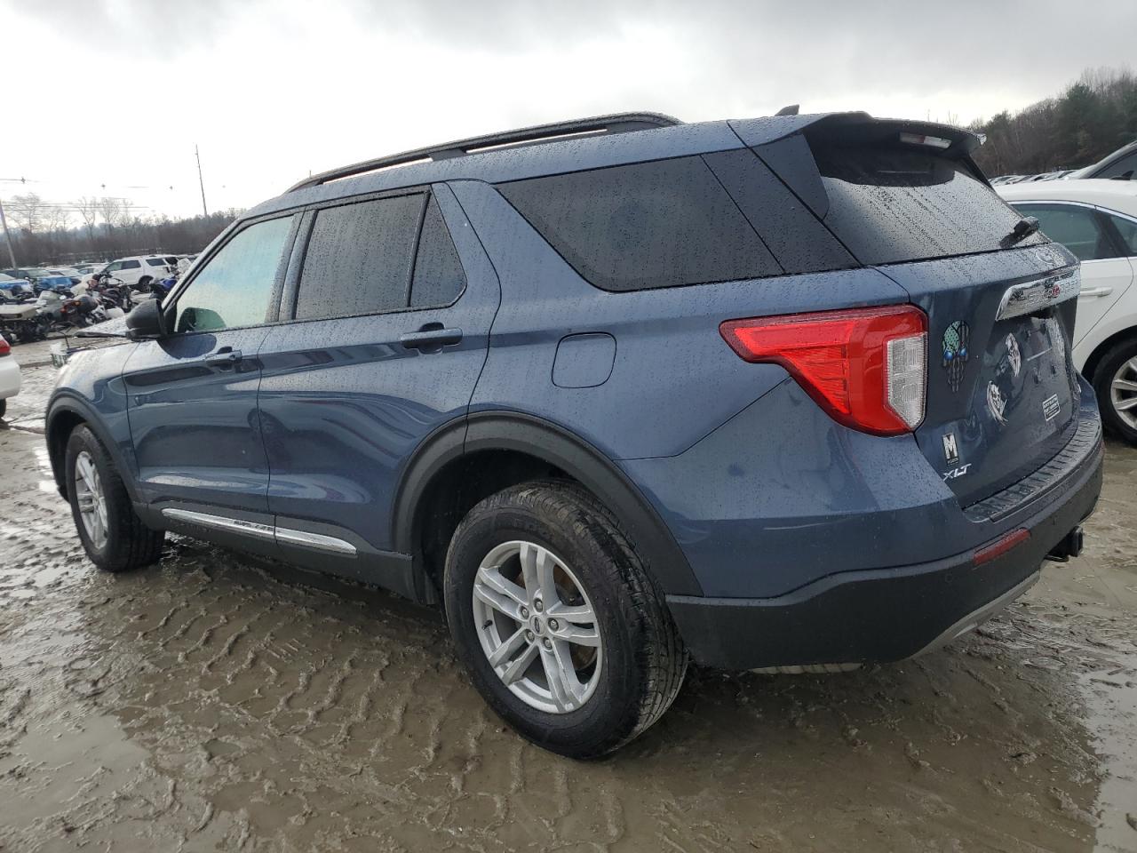 2021 Ford Explorer VIN 1FMSK8DH8MGB26858 Copart auction photo, front end damage thumbnail 2