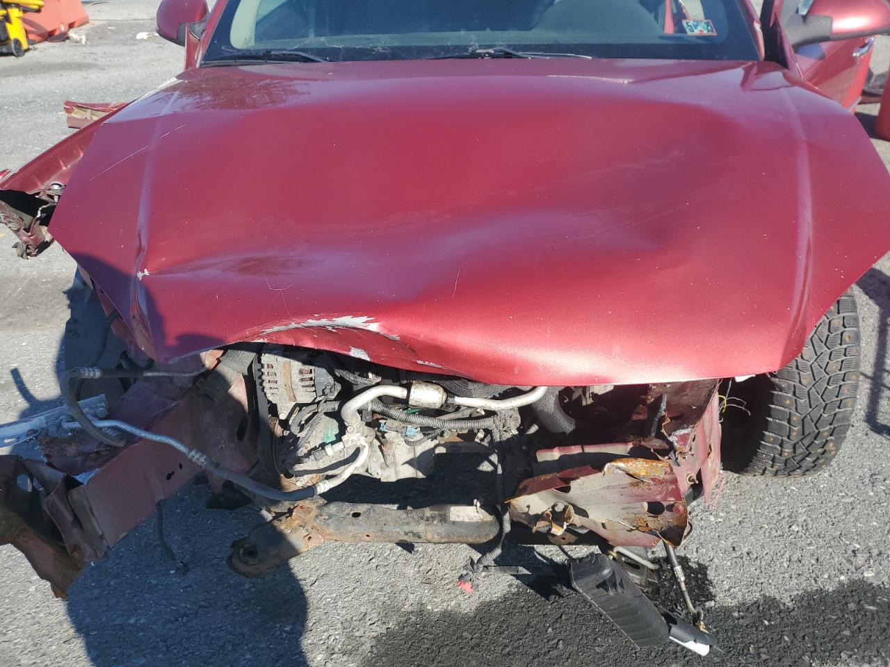 2010 Chevrolet Cobalt VIN 1G1AD5F54A7245457 Copart auction photo, front end / rear end damage thumbnail 13
