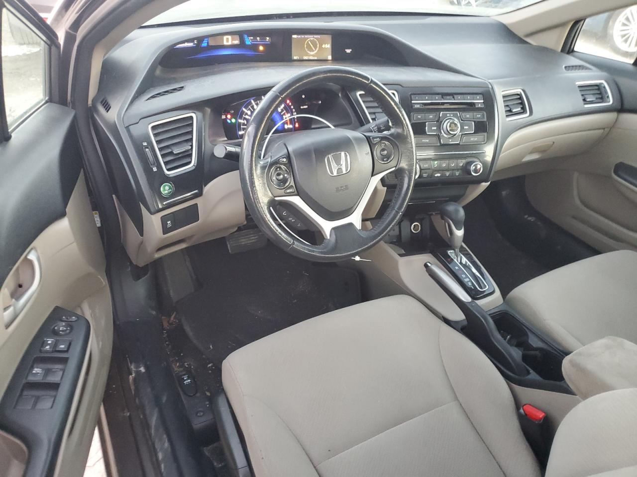 2013 Honda Civic VIN 19XFB2F55DE092559 Copart auction photo, all over damage thumbnail 8