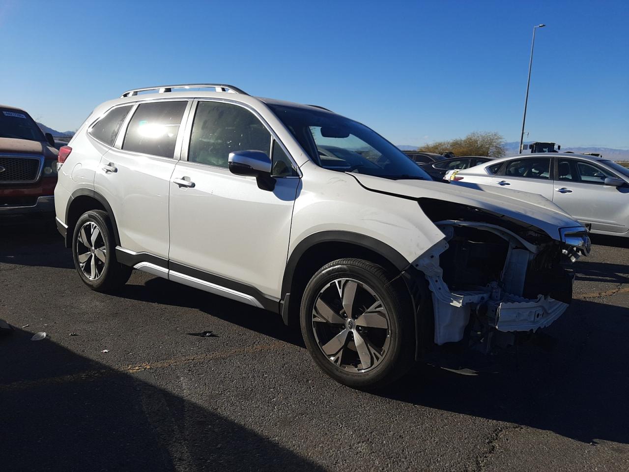 2021 Subaru Forester VIN JF2SKAXC5MH420385 Copart auction photo, front end damage thumbnail 4