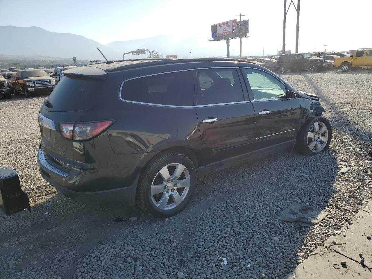 2015 Chevrolet Traverse VIN 1GNKVJKD0FJ101890 Copart auction photo, front end damage thumbnail 3