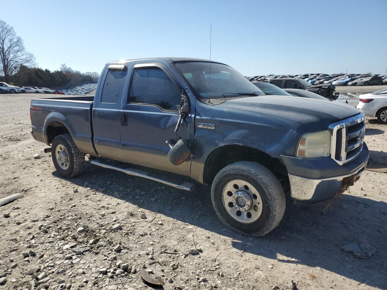 2006 Ford F250 VIN 1FTSX21P56EC97502 Copart auction photo, all over damage thumbnail 4
