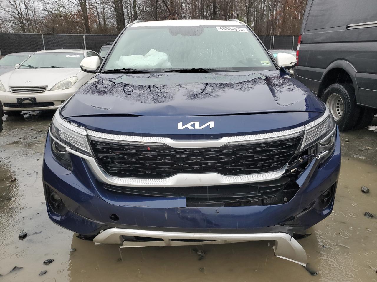 2022 KIA Seltos VIN KNDEUCAAXN7253439 Copart auction photo, front end damage thumbnail 5