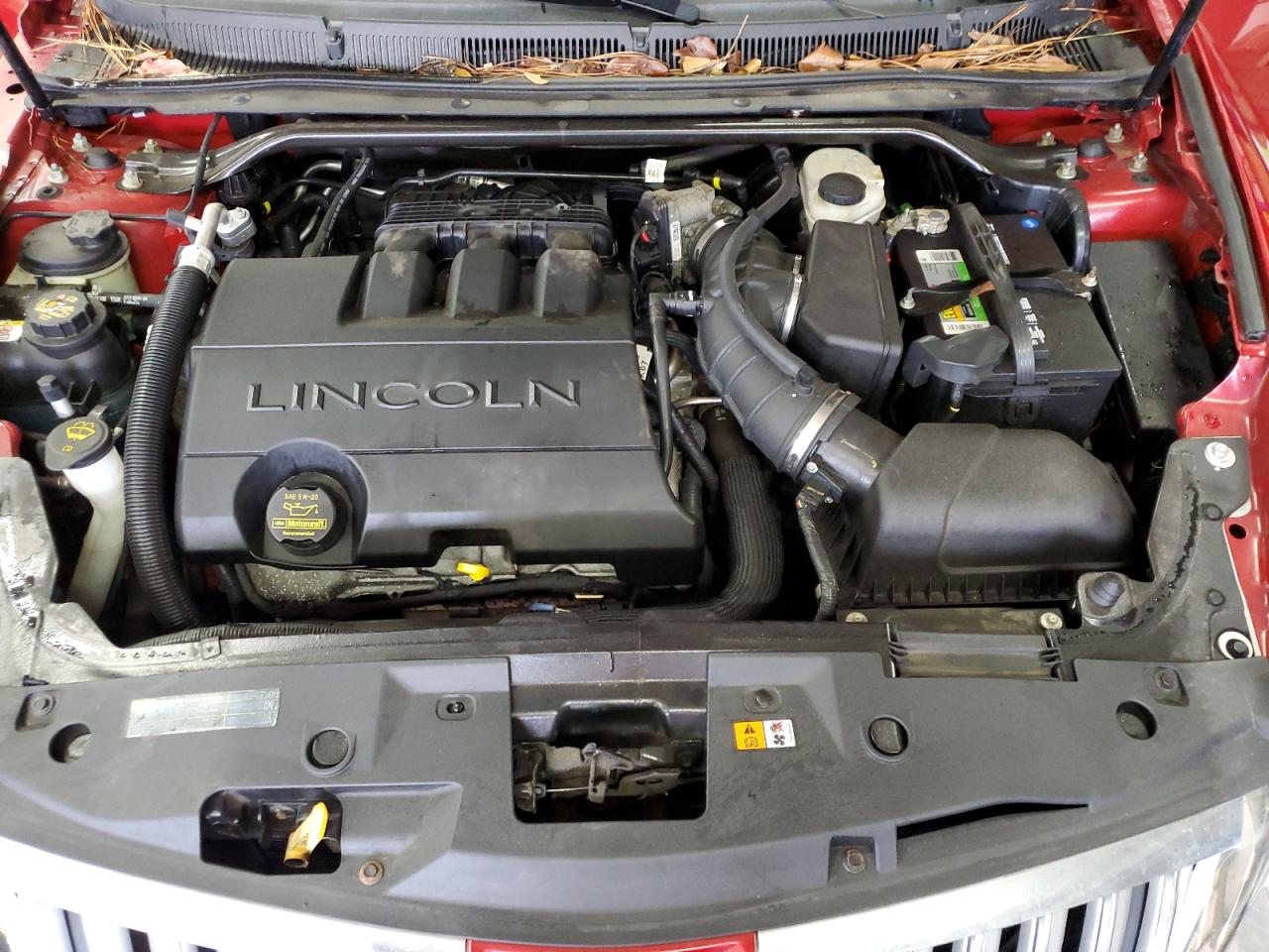 2011 Lincoln MKS VIN 1LNHL9ER0BG602604 Copart auction photo, side / front end damage thumbnail 11