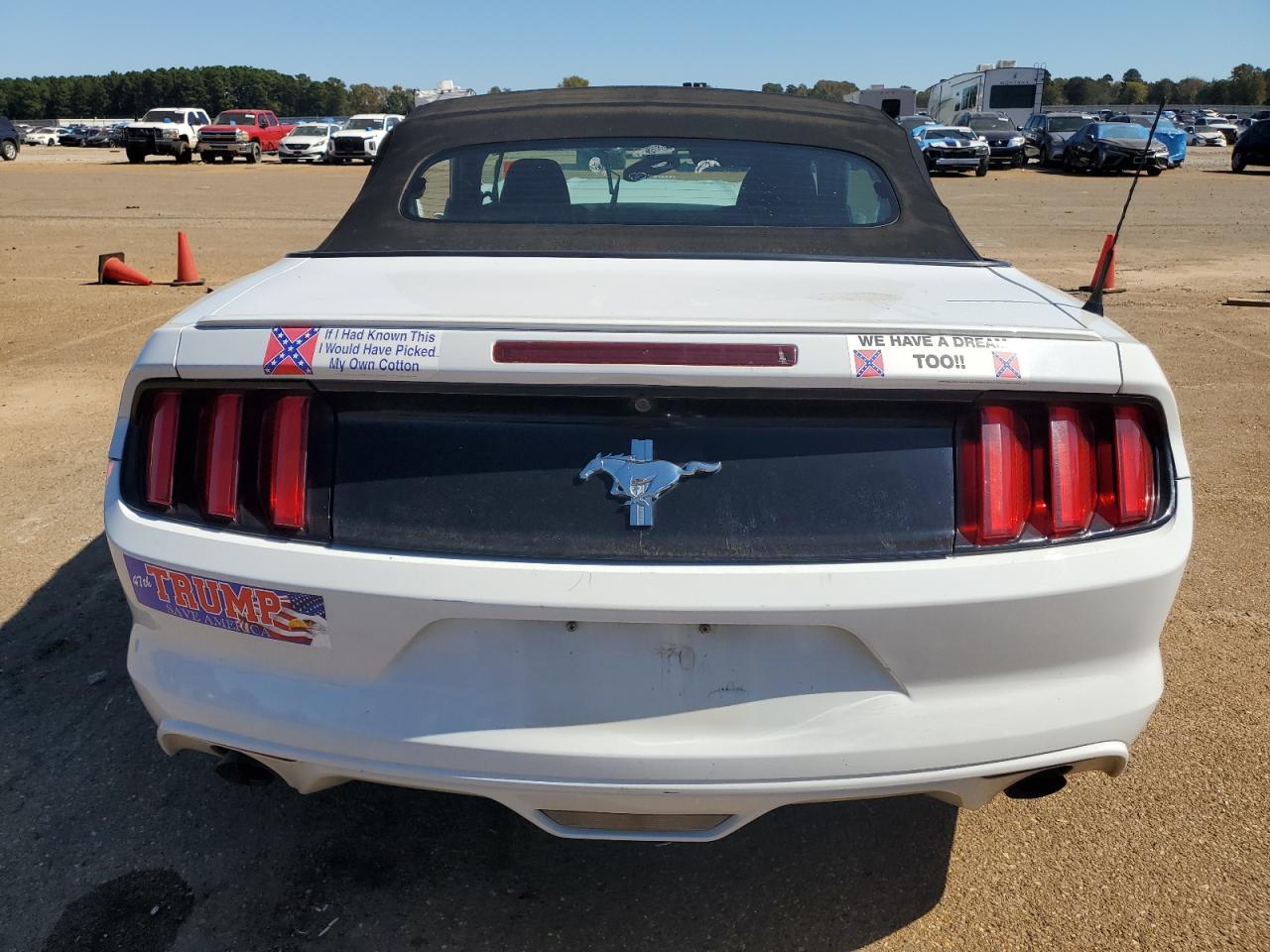 2015 Ford Mustang VIN 1FATP8EM3F5383064 Copart auction photo, front end / mechanical damage thumbnail 6