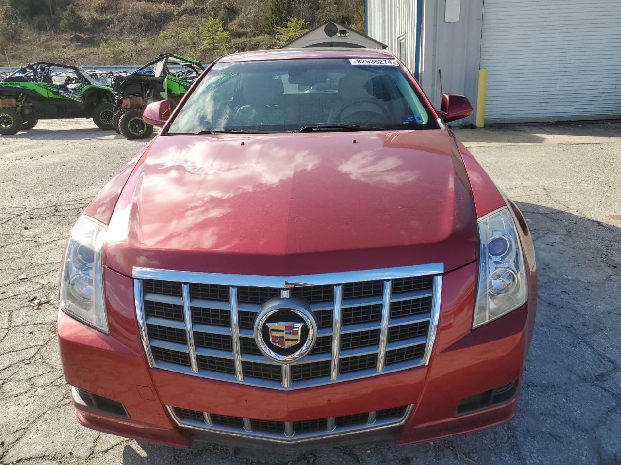2012 Cadillac CTS VIN 1G6DE8E59C0156843 Copart auction photo, rear end damage thumbnail 5
