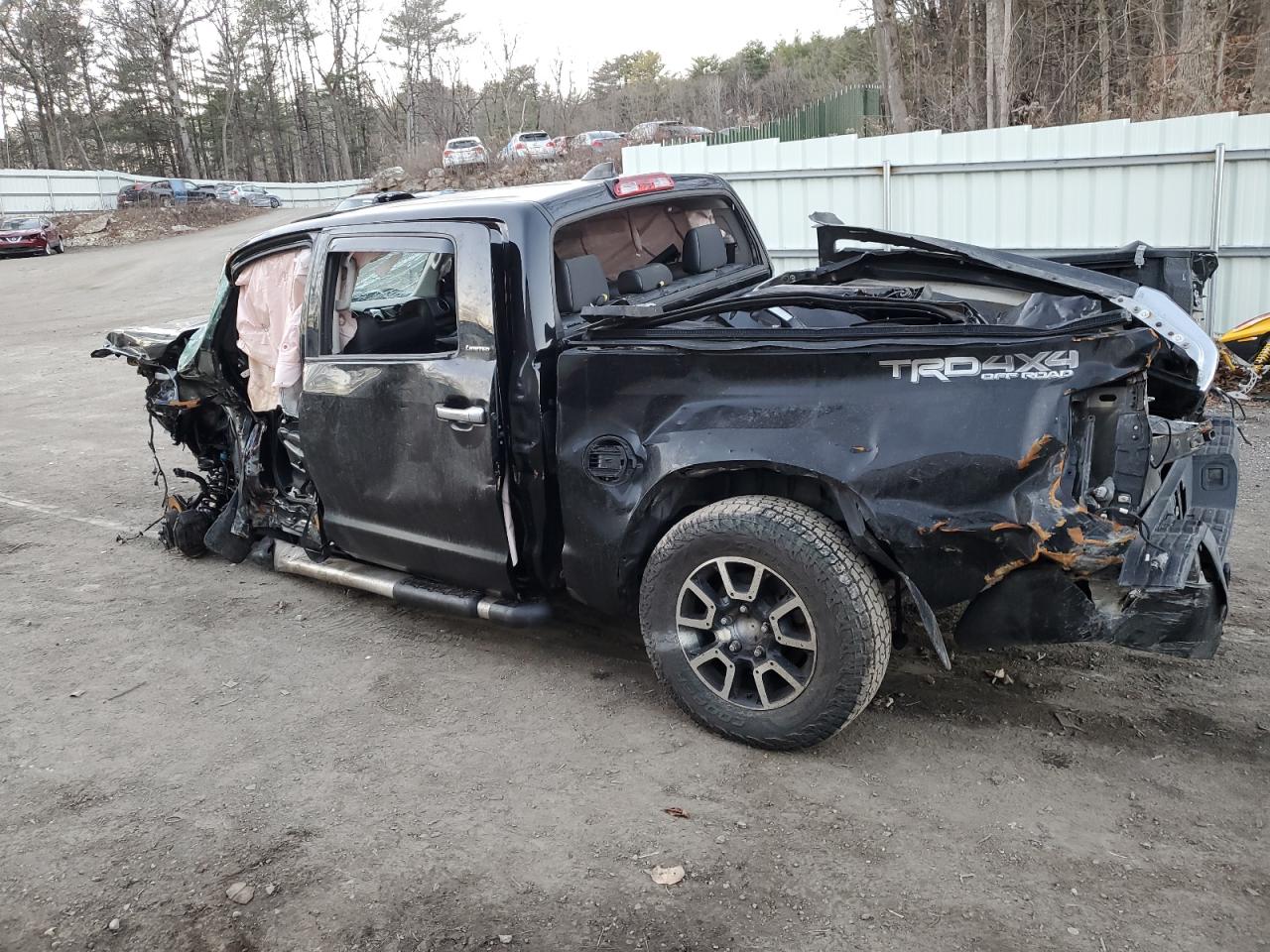 2021 Toyota Tundra VIN 5TFHY5F16MX023241 Copart auction photo, front end / all over damage thumbnail 2