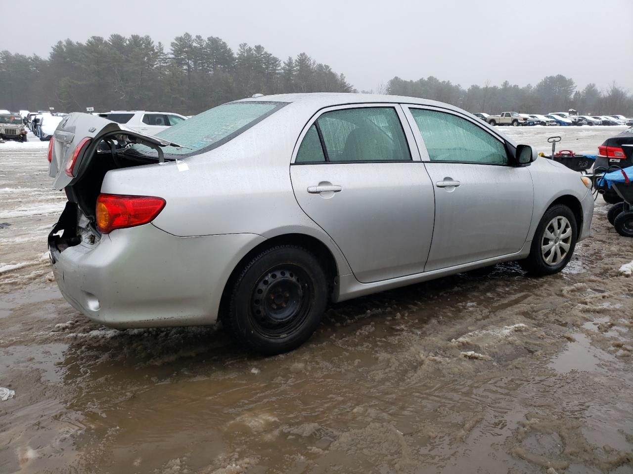 2010 Toyota Corolla VIN 1NXBU4EEXAZ282713 Copart auction photo, rear end / mechanical damage thumbnail 3