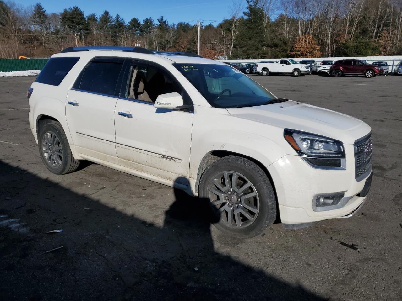 2013 GMC Acadia VIN 1GKKVTKD3DJ224153 Copart auction photo, front end / side damage thumbnail 4