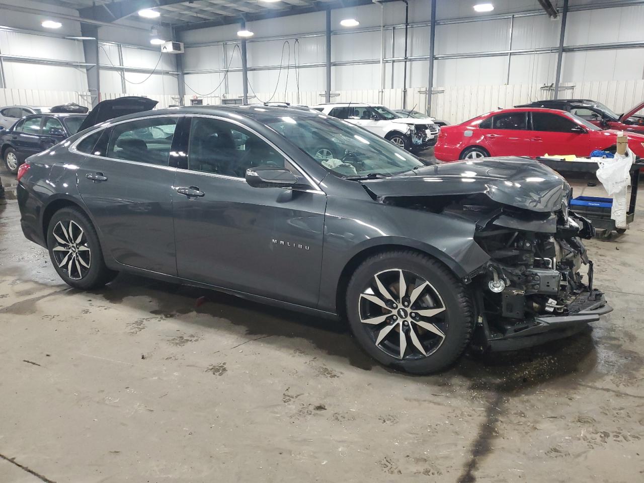 2018 Chevrolet Malibu VIN 1G1ZD5ST3JF163250 Copart auction photo, front end damage thumbnail 4