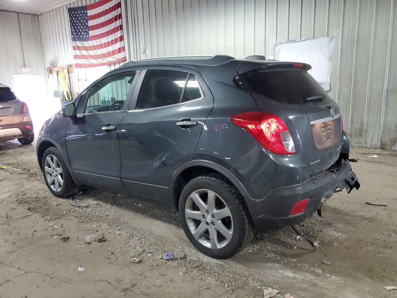 2016 Buick Encore VIN KL4CJHSB0GB573156 Copart auction photo, rear end damage thumbnail 2