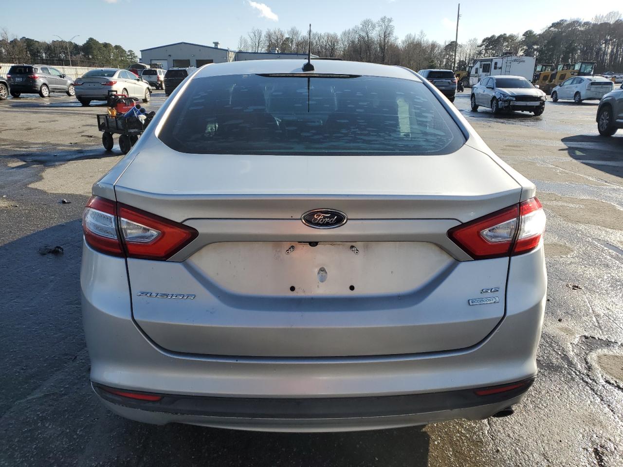 2016 Ford Fusion VIN 3FA6P0HD3GR123756 Copart auction photo, side damage thumbnail 6