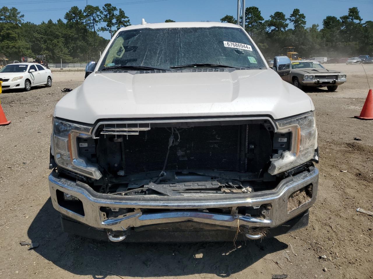 2018 Ford F-150 VIN 1FTEW1EG6JKD00020 Copart auction photo, front end / water/flood damage thumbnail 5