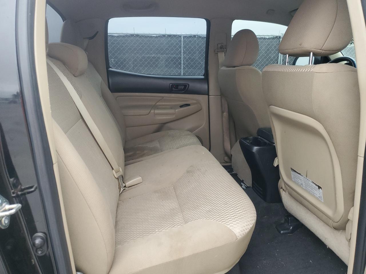 2015 Toyota Tacoma VIN 3TMJU4GN5FM192555 Copart auction photo, rear end / side damage thumbnail 10