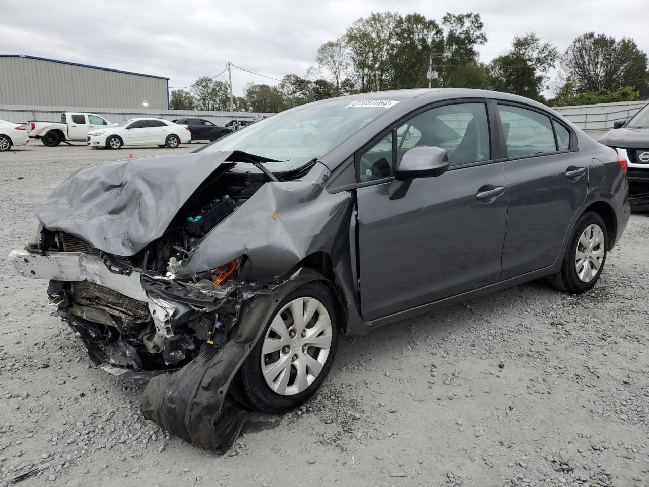 2012 Honda Civic VIN 19XFB2F58CE370501