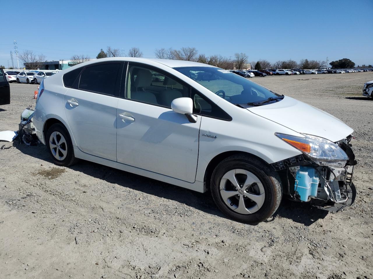 2012 Toyota Prius VIN JTDKN3DU7C1613109 Copart auction photo, all over damage thumbnail 4