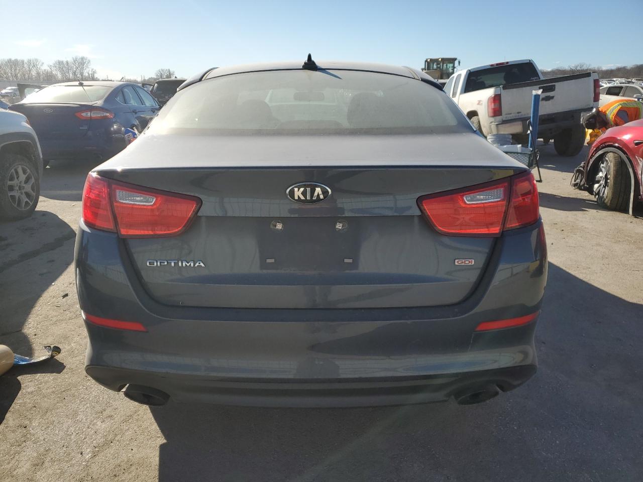 2015 KIA Optima VIN 5XXGM4A73FG479477 Copart auction photo, biohazard/chemical / front end damage thumbnail 6