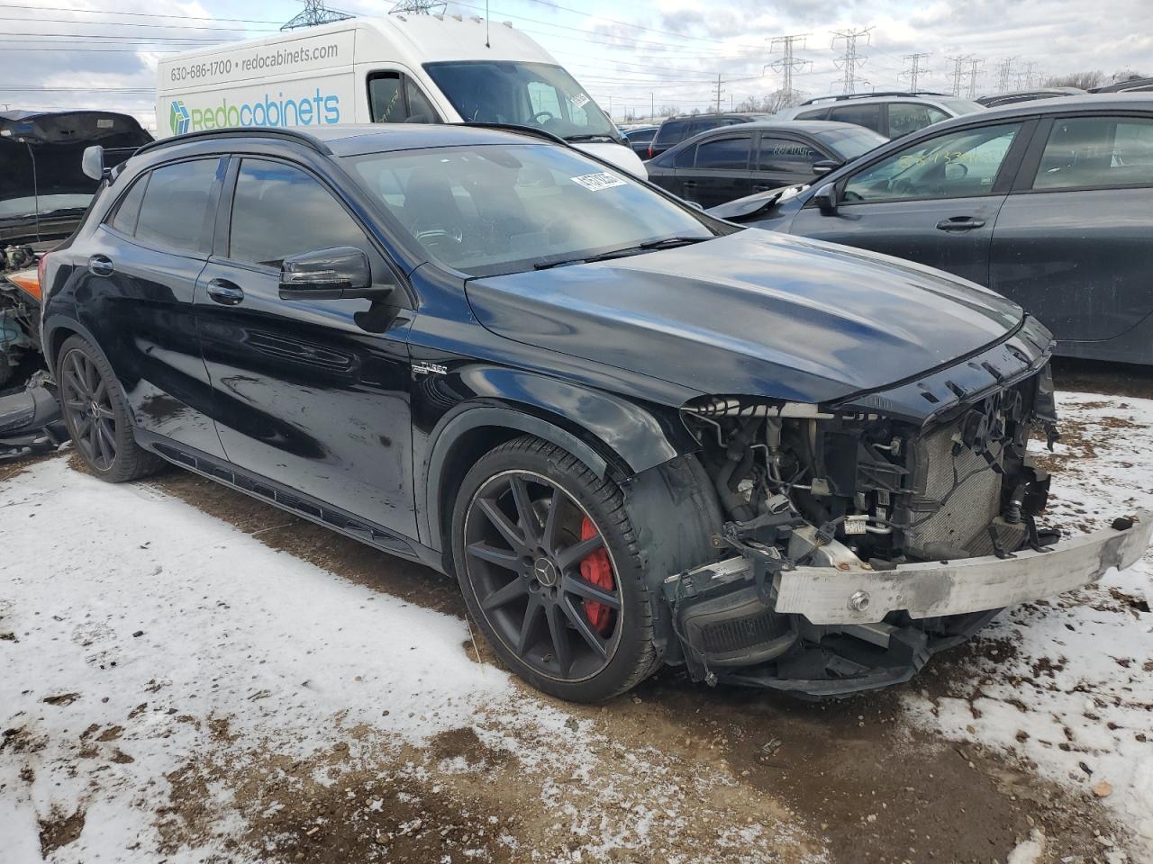 2015 Mercedes-Benz GLA-klasse VIN WDDTG5CB9FJ056868 Copart auction photo, front end / minor dent/scratches damage thumbnail 4