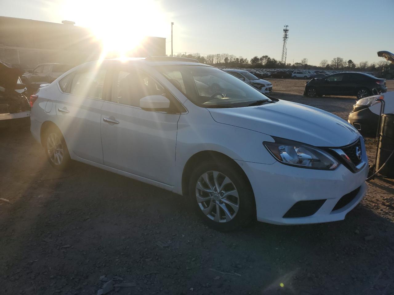 2017 Nissan Sentra VIN 3N1AB7APXHY246867 Copart auction photo, normal wear / minor dent/scratches damage thumbnail 4