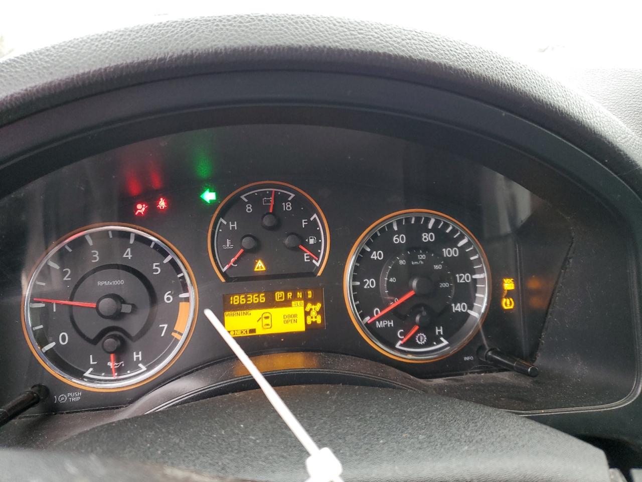 2010 Nissan Armada VIN 5N1BA0NC5AN616575 Copart auction photo, front end damage thumbnail 9