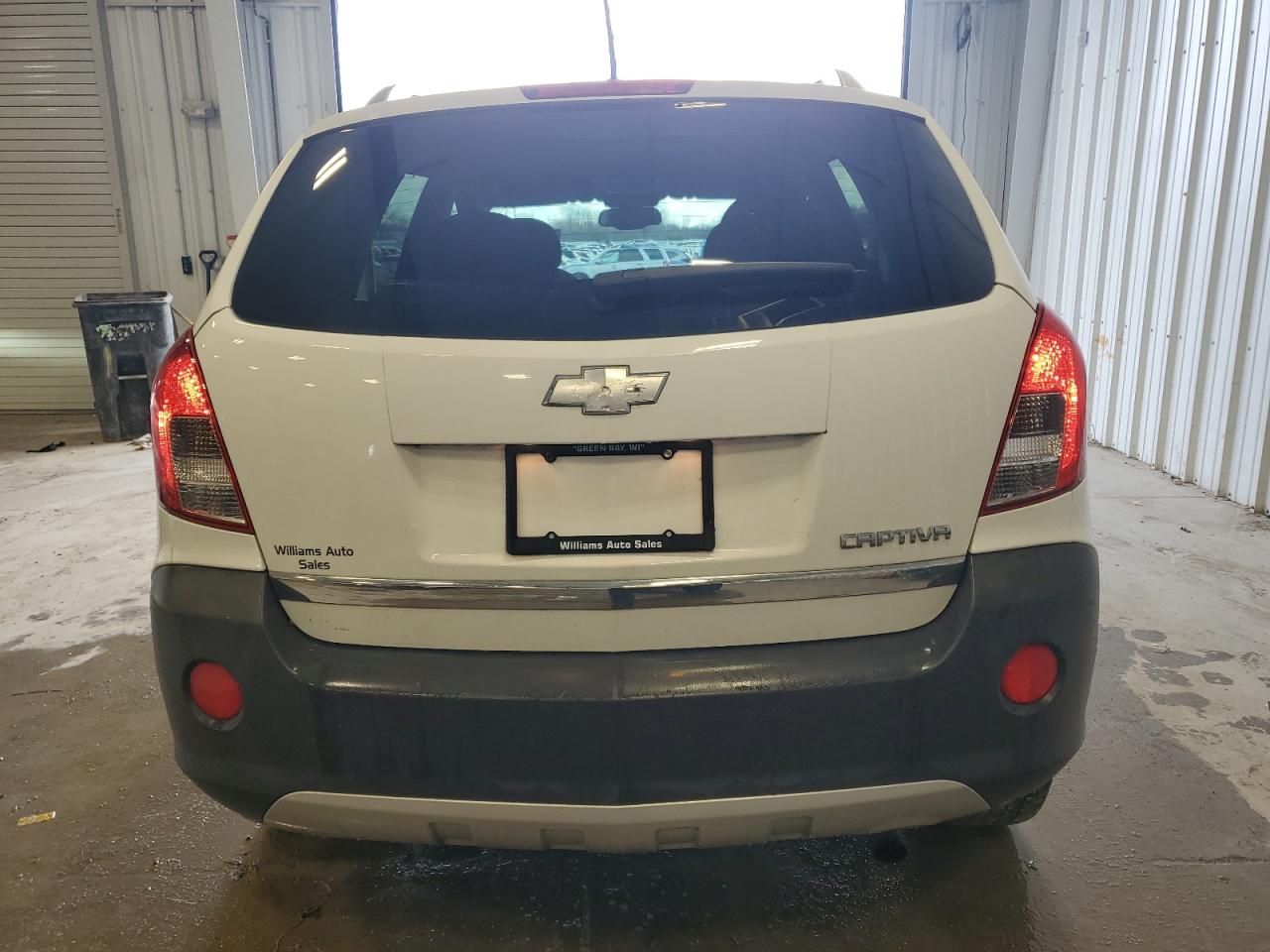 2013 Chevrolet Captiva VIN 3GNAL2EK9DS629019 Copart auction photo, front end / rear end damage thumbnail 6