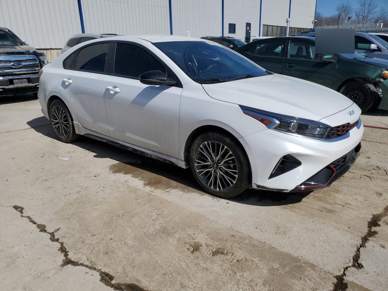 2023 KIA Forte VIN 3KPF54AD7PE662308 Copart auction photo, side damage thumbnail 4
