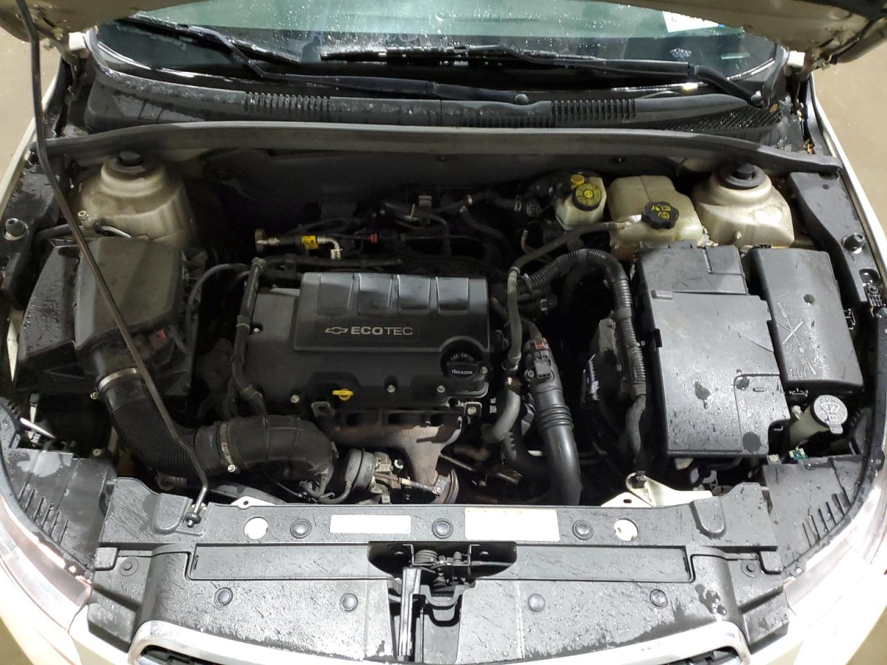 2014 Chevrolet Cruze VIN 1G1PC5SB2E7411618 Copart auction photo, side / front end damage thumbnail 11