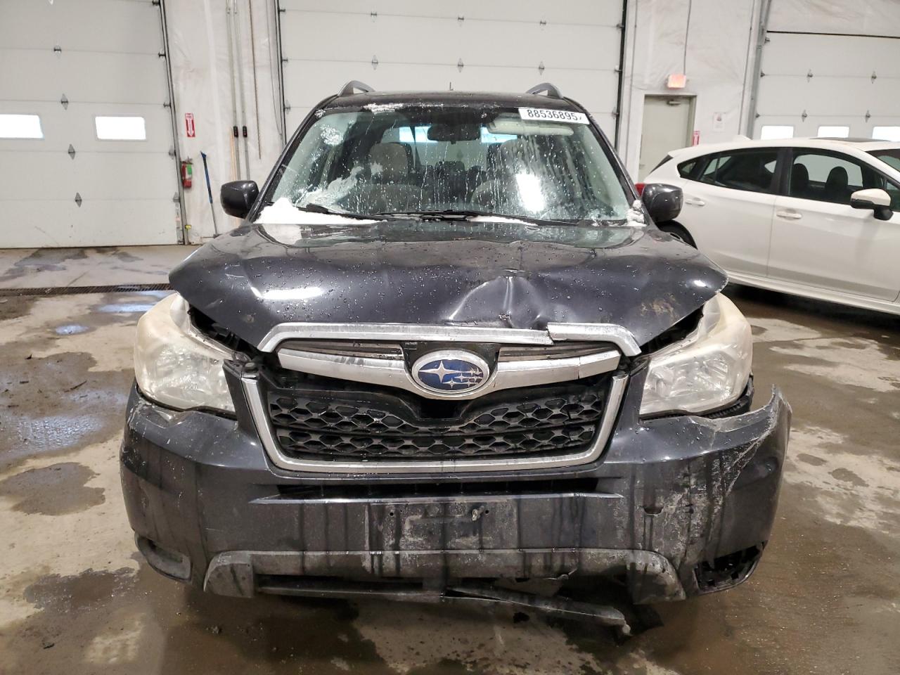 2015 Subaru Forester VIN JF2SJADC1FH544308 Copart auction photo, front end damage thumbnail 5