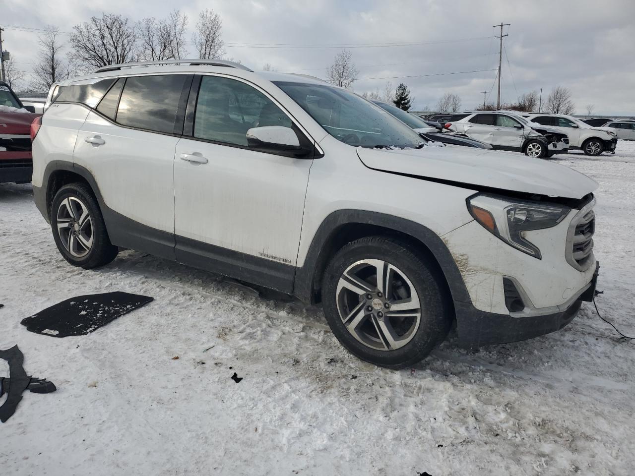 2019 GMC Terrain VIN 3GKALPEV5KL222147 Copart auction photo, front end damage thumbnail 4