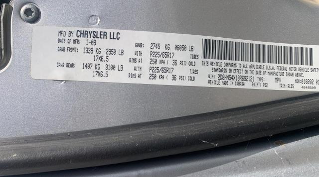 2008 Dodge Caravan VIN 2D8HN54X18R692121 Copart auction photo, minor dent/scratches / normal wear damage thumbnail 10