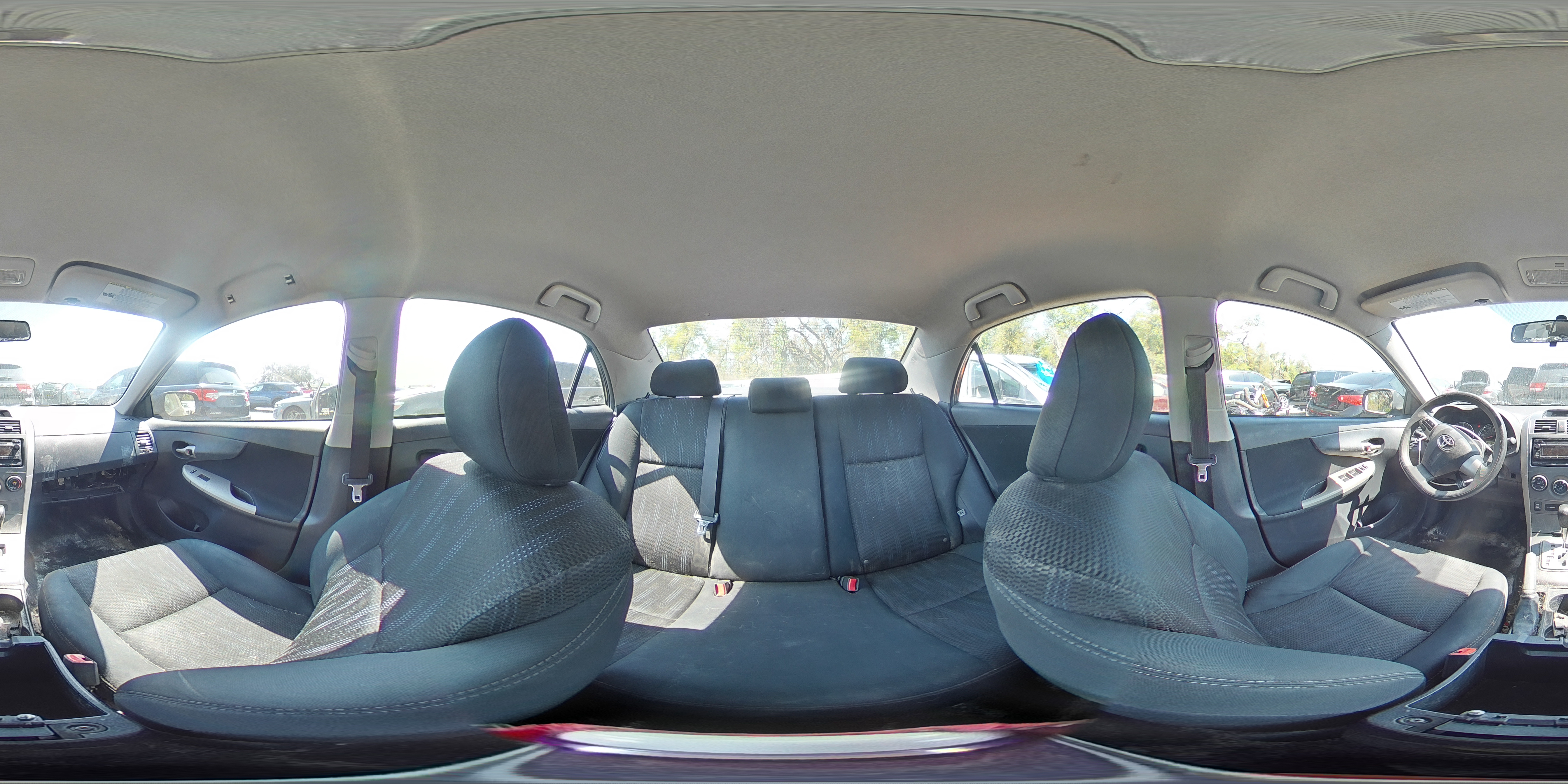 2012 Toyota Corolla VIN 5YFBU4EEXCP054585 Copart auction photo, front end damage thumbnail 13