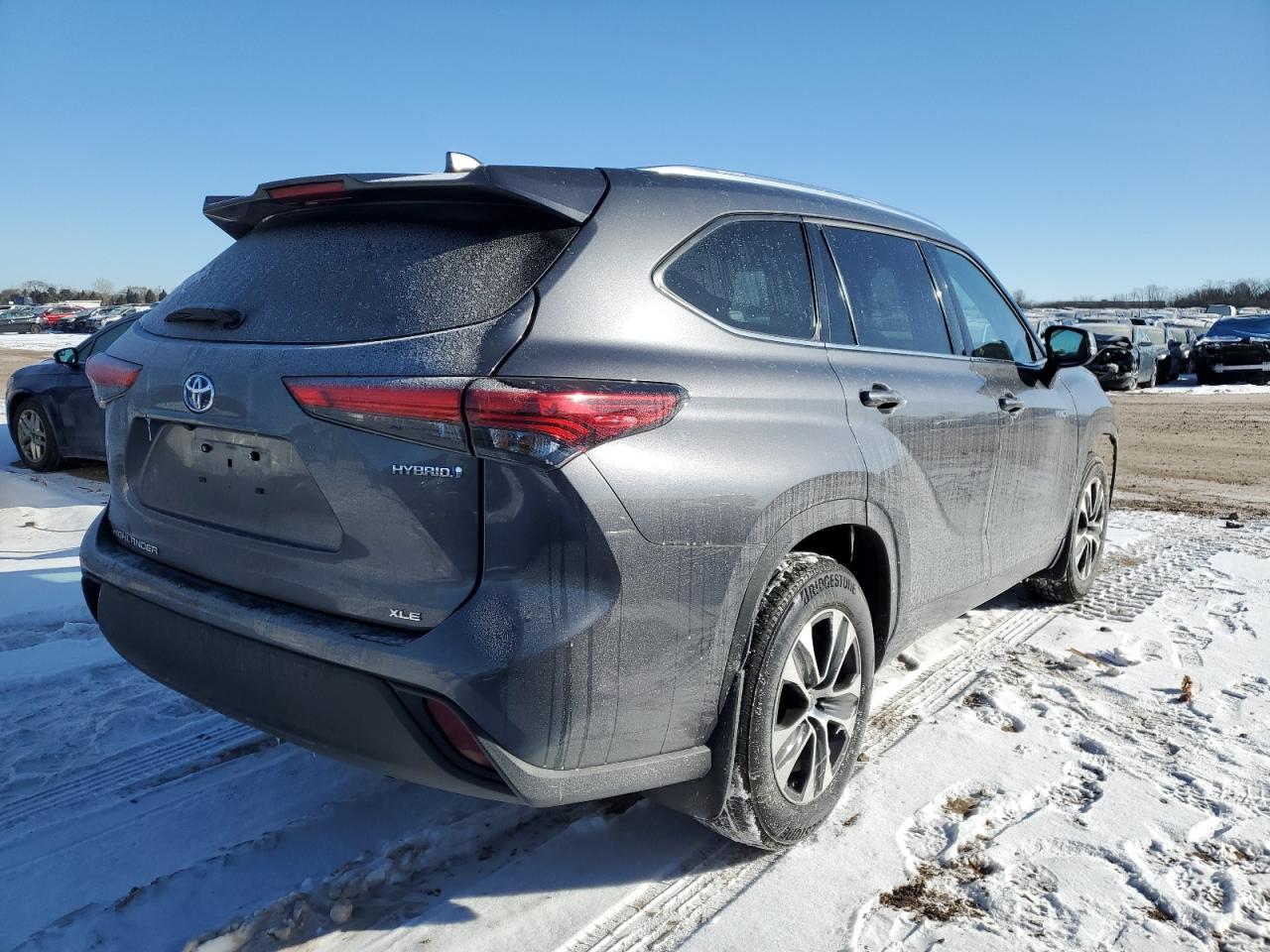 2020 Toyota Highlander VIN 5TDHBRCH6LS506453 Copart auction photo, front end damage thumbnail 3