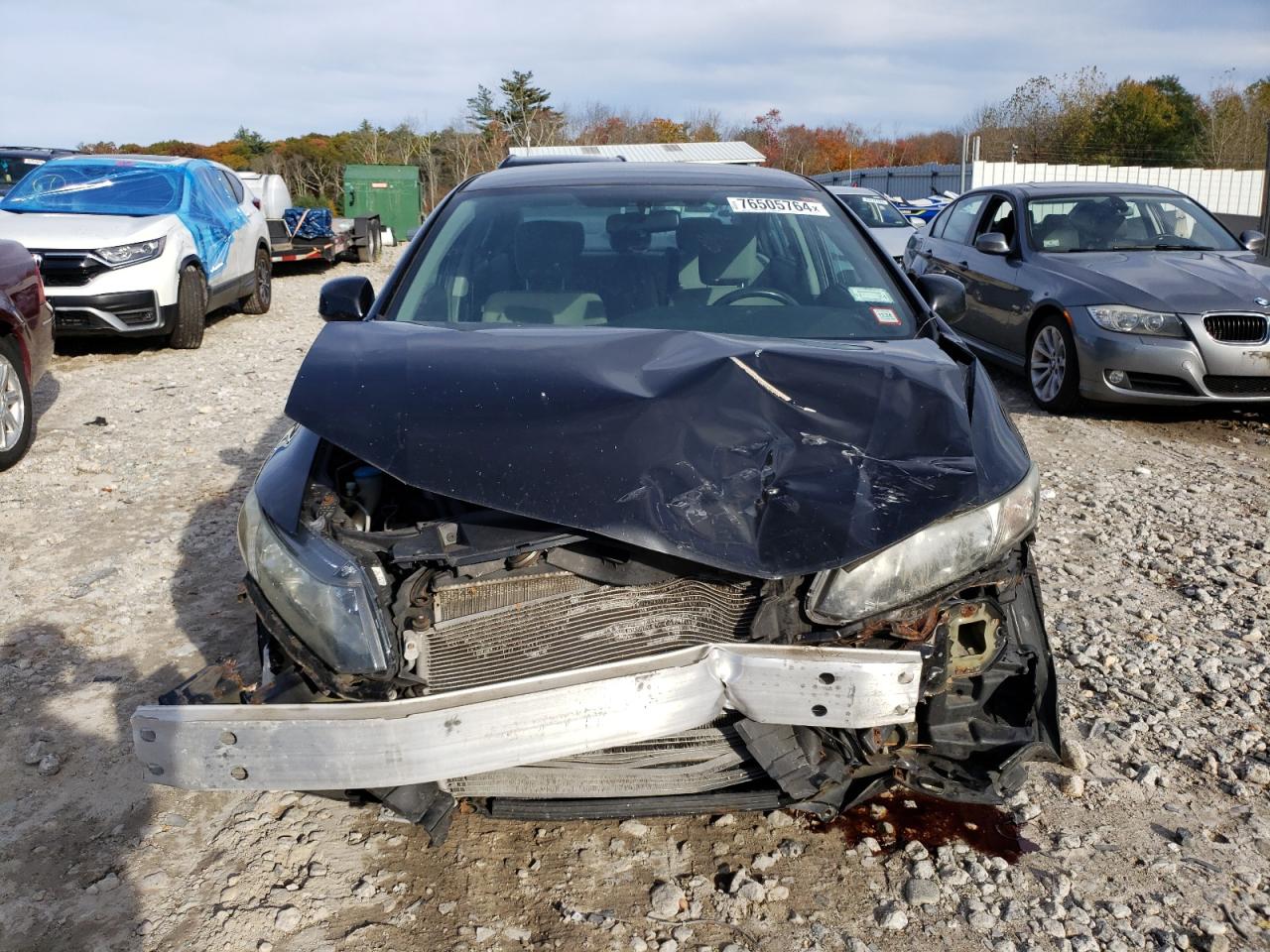 2013 Honda Civic VIN 2HGFB2F59DH582508 Copart auction photo, front end / minor dent/scratches damage thumbnail 5