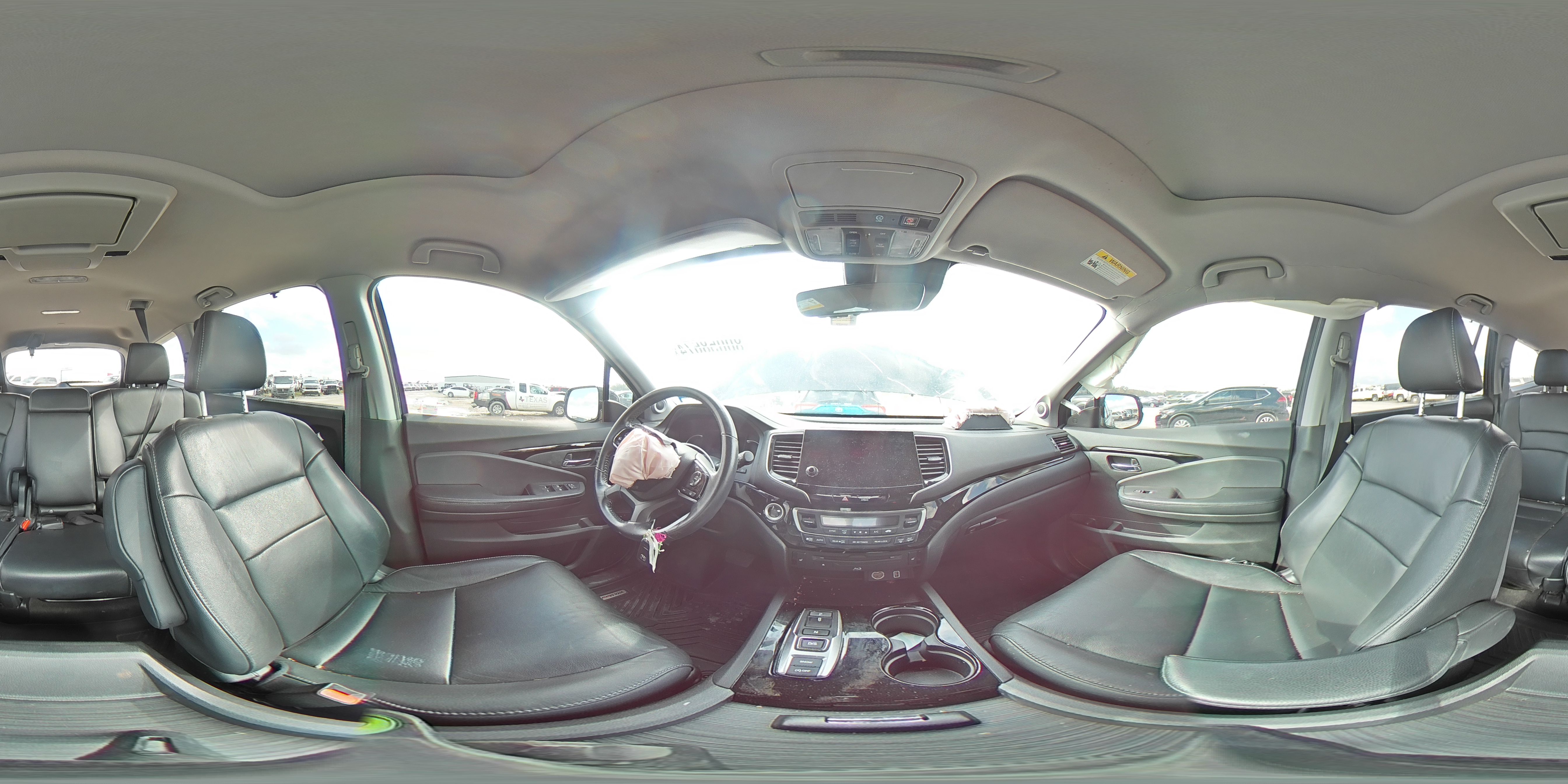 2019 Honda Pilot VIN 5FNYF5H91KB030811 Copart auction photo, front end / side damage thumbnail 14