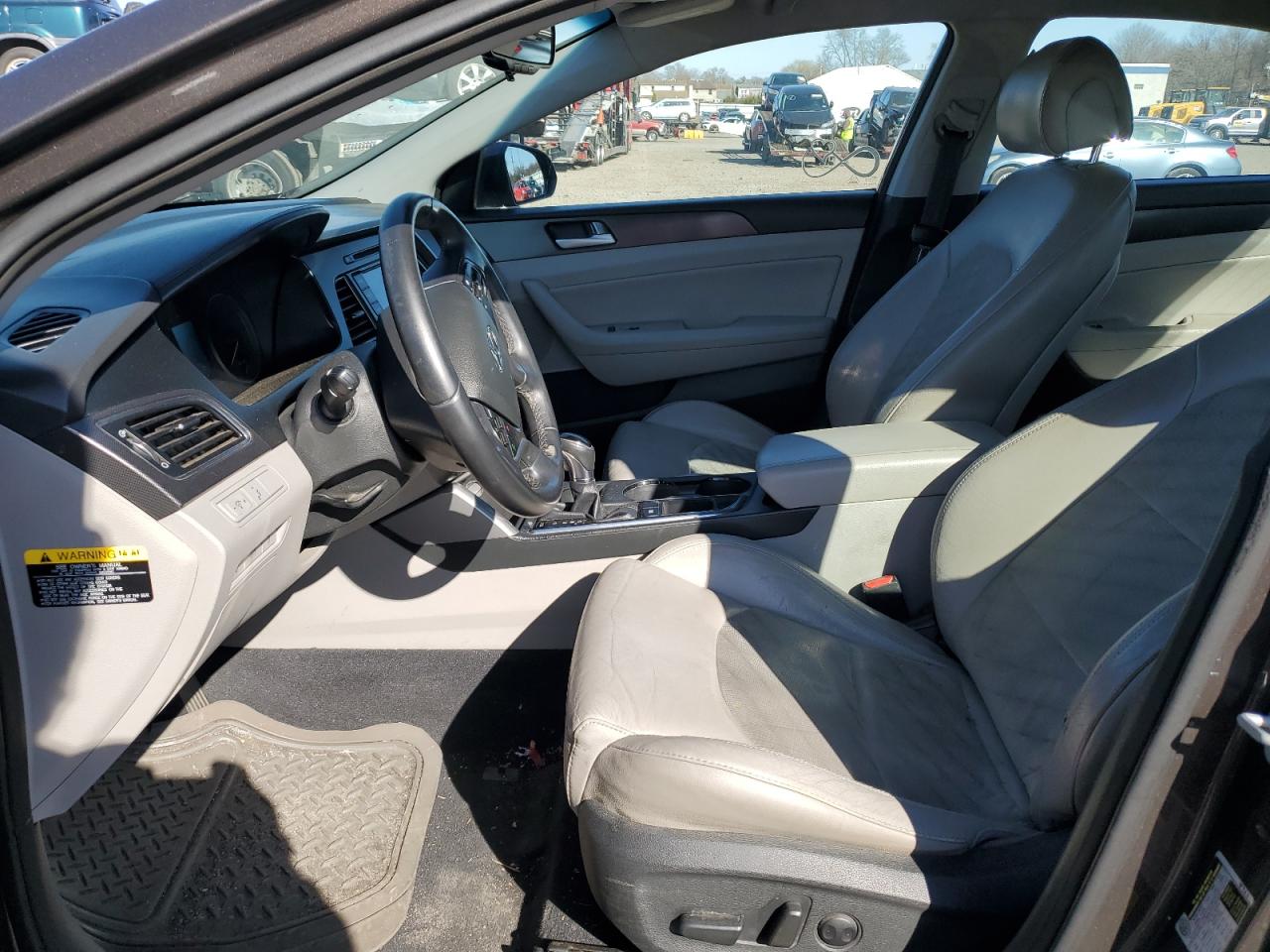 2015 Hyundai Sonata VIN 5NPE34AF9FH059552 Copart auction photo, mechanical damage thumbnail 7