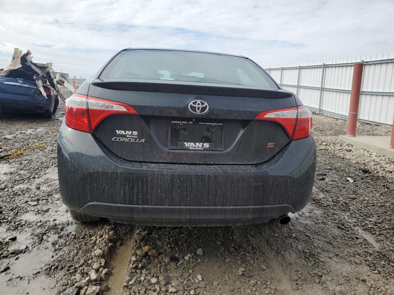 2015 Toyota Corolla VIN 2T1BURHE9FC346144 Copart auction photo, front end damage thumbnail 6
