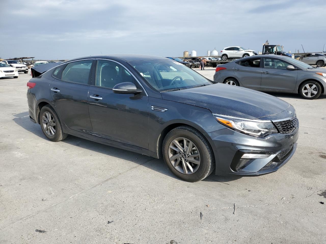 2020 KIA Optima VIN 5XXGT4L38LG434298 Copart auction photo, rear end damage thumbnail 4
