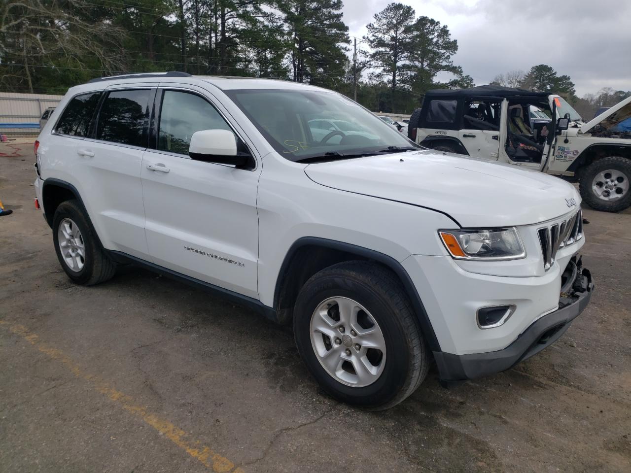 2014 Jeep Grand Cherokee VIN 1C4RJFAG9EC159205 Copart auction photo, rear end damage thumbnail 4