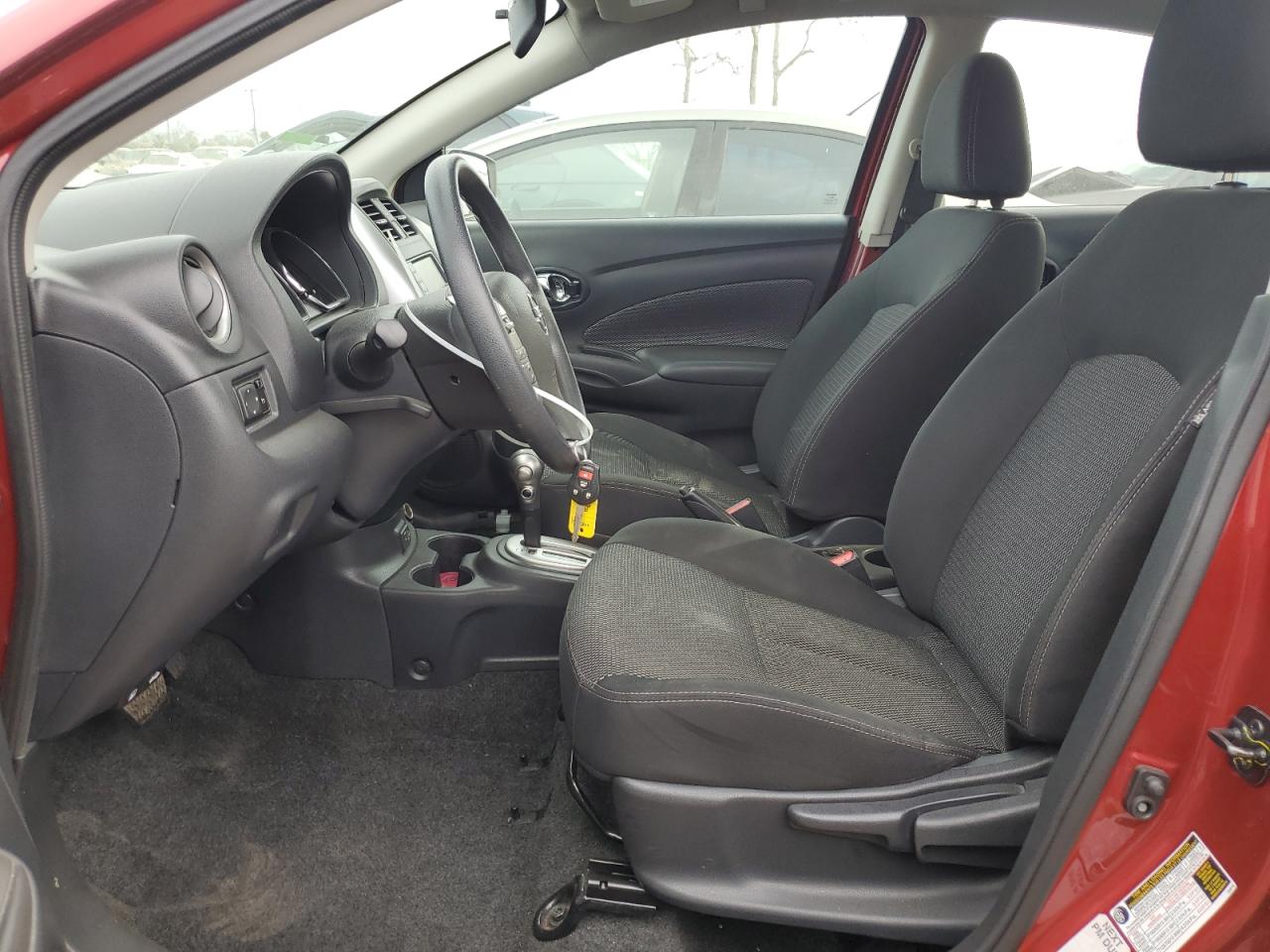2019 Nissan Versa VIN 3N1CN7AP8KL878822 Copart auction photo, side damage thumbnail 7