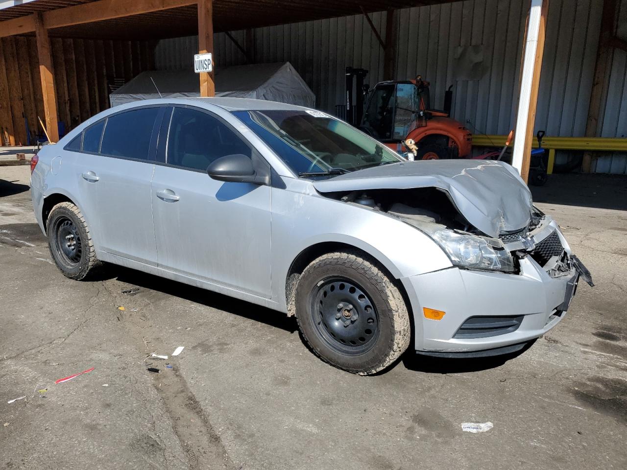 2014 Chevrolet Cruze VIN 1G1PB5SH5E7120621 Copart auction photo, front end damage thumbnail 4