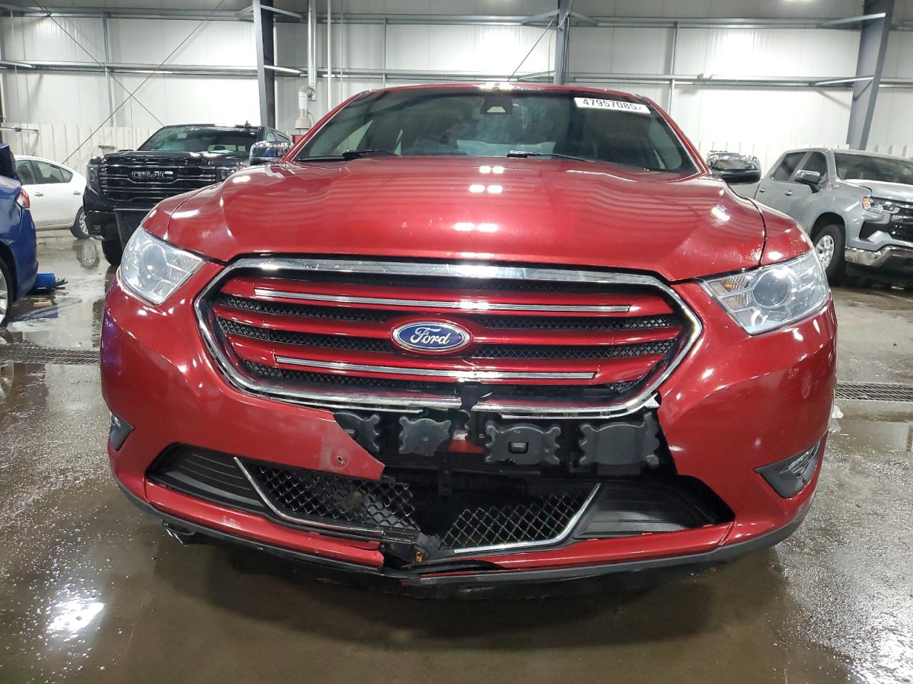 2014 Ford Taurus VIN 1FAHP2F83EG121651 Copart auction photo, front end damage thumbnail 5