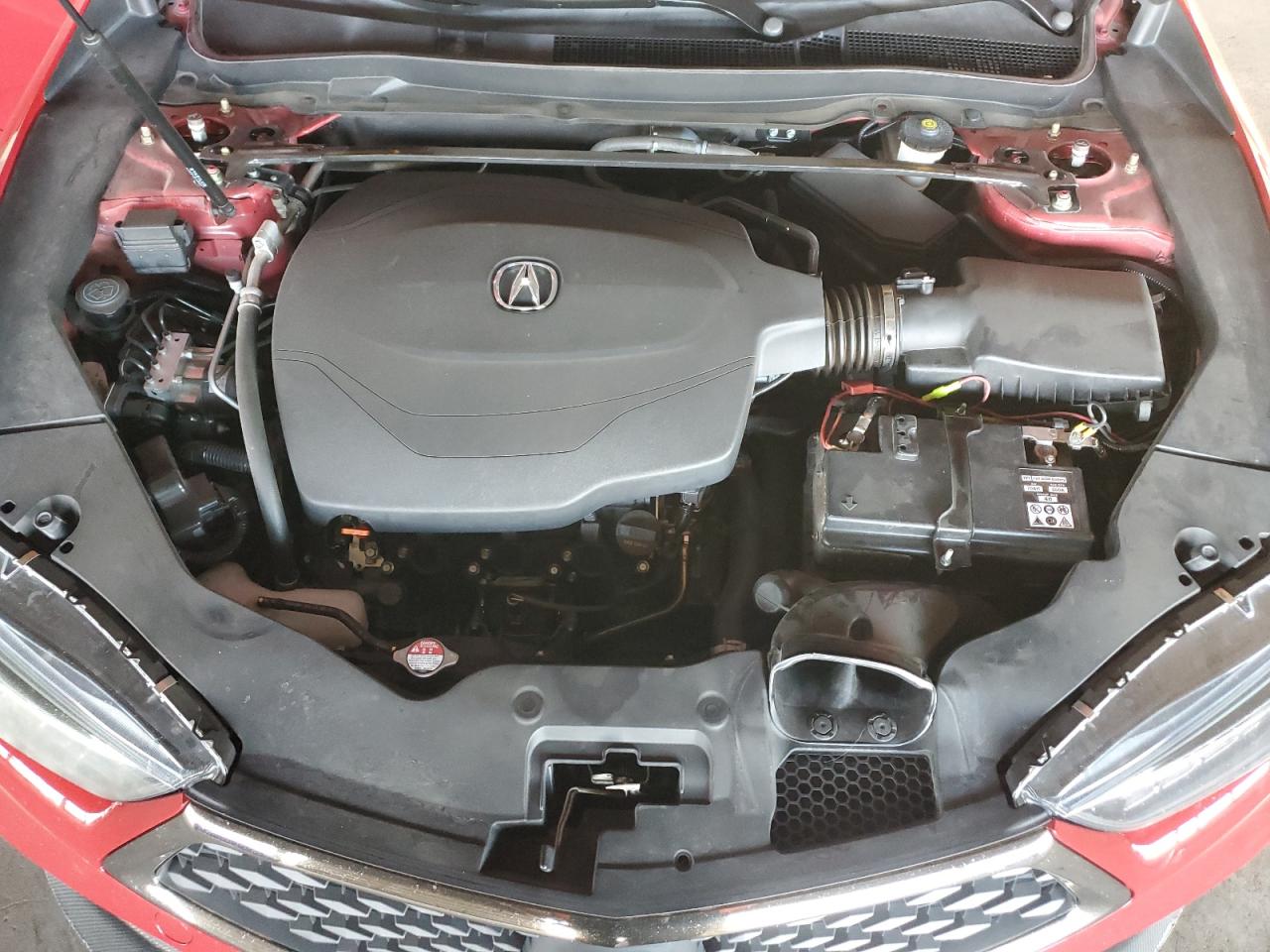 2019 Acura TLX VIN 19UUB3F64KA005810 Copart auction photo, side / rear end damage thumbnail 12