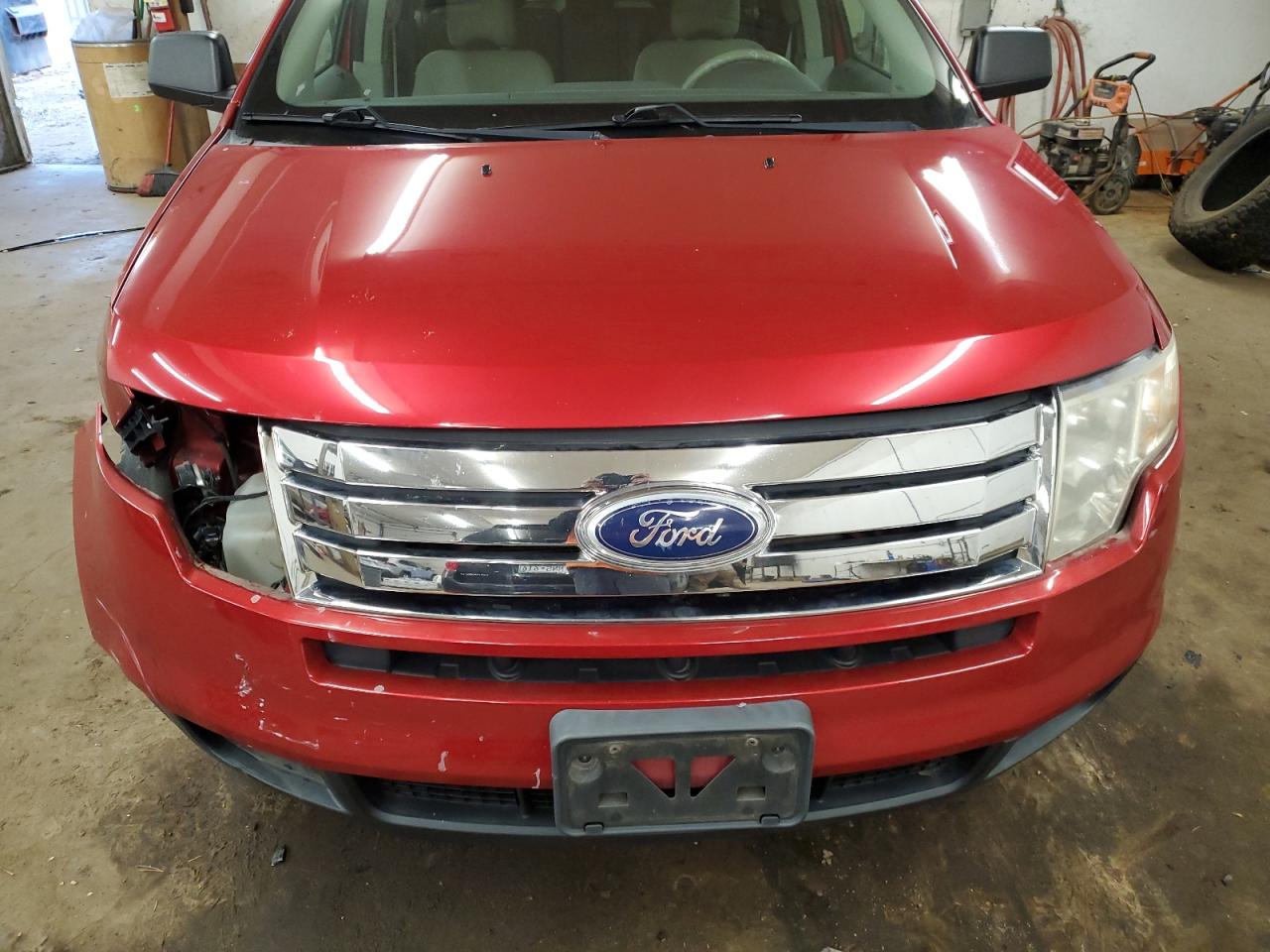 2010 Ford Edge VIN 2FMDK3GC5ABB69018 Copart auction photo, front end / side damage thumbnail 12