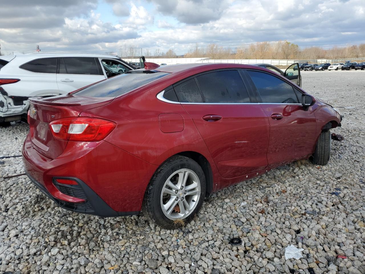 2017 Chevrolet Cruze VIN 1G1BE5SM3H7139509 Copart auction photo, front end / undercarriage damage thumbnail 3