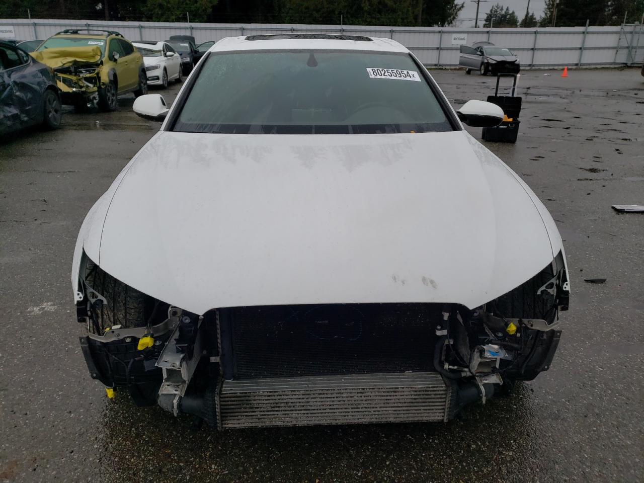 2015 Audi A6 VIN WAUFMAFC2FN031541 Copart auction photo, front end damage thumbnail 5