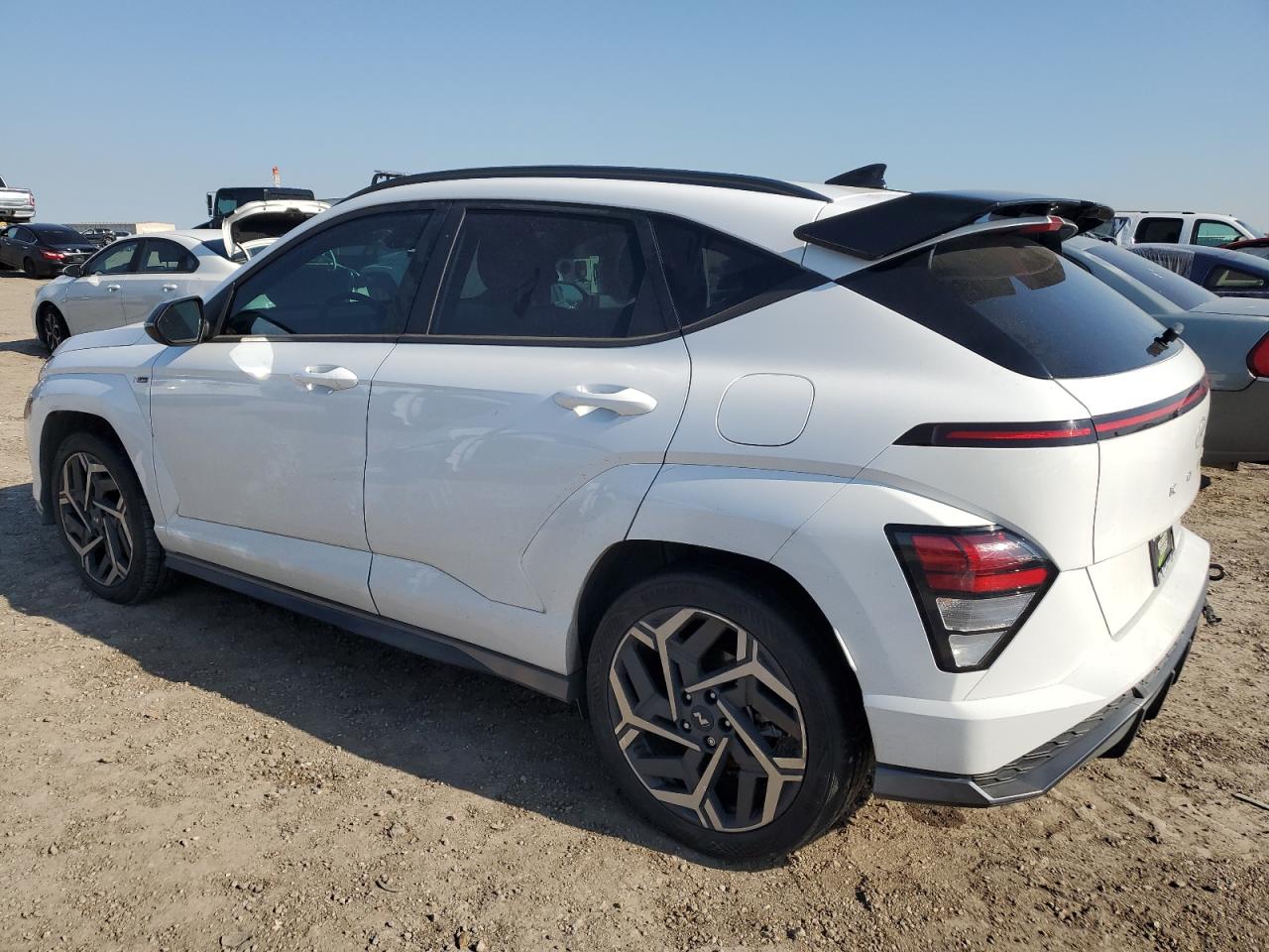 2024 Hyundai Kona VIN KM8HA3A3XRU034491 Copart auction photo, mechanical / minor dent/scratches damage thumbnail 2