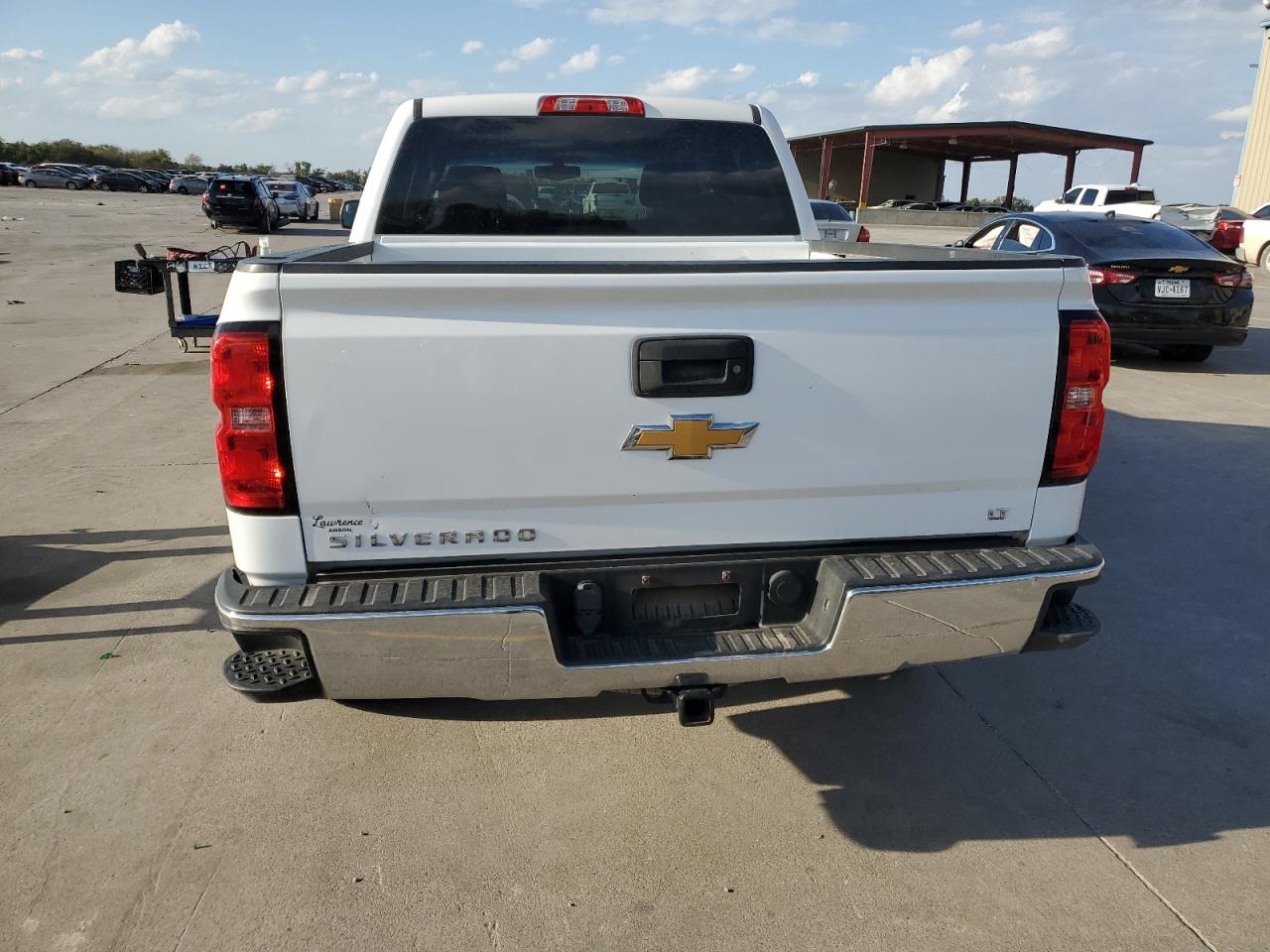 2017 Chevrolet Silverado VIN 3GCPCREC2HG484239 Copart auction photo, front end / side damage thumbnail 6