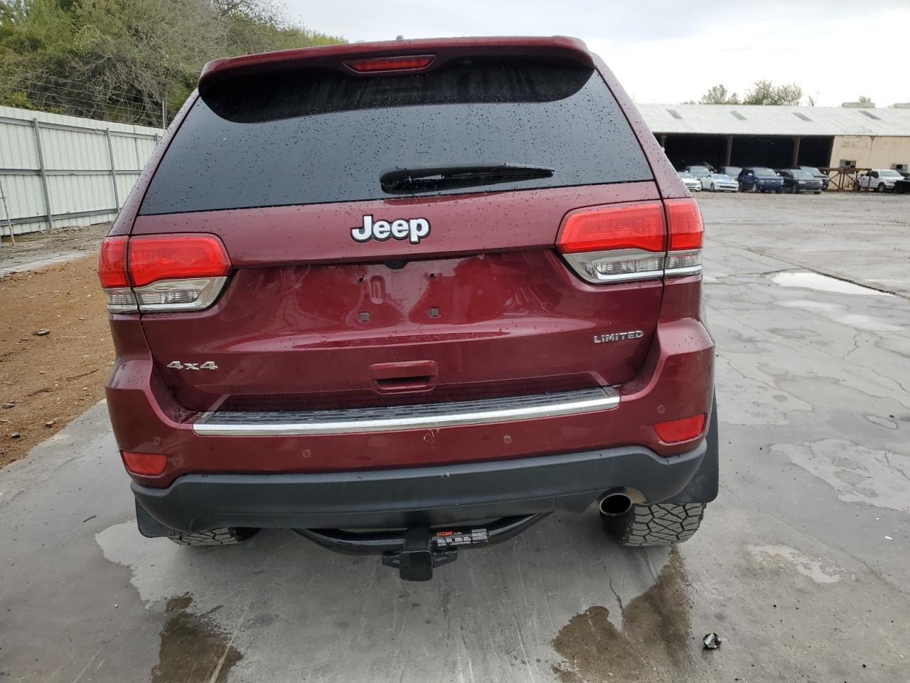 2017 Jeep Grand Cherokee VIN 1C4RJFBG7HC716034 Copart auction photo, undercarriage / front end damage thumbnail 6
